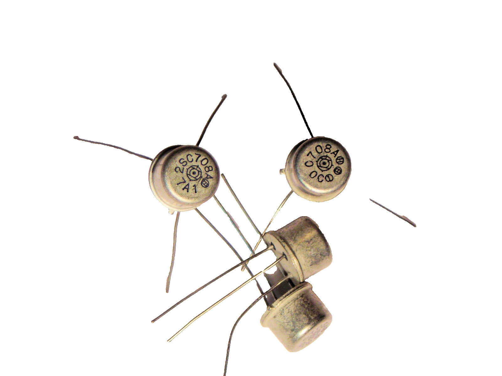 2SC708A "Original" Hitachi Transistor 2  pcs