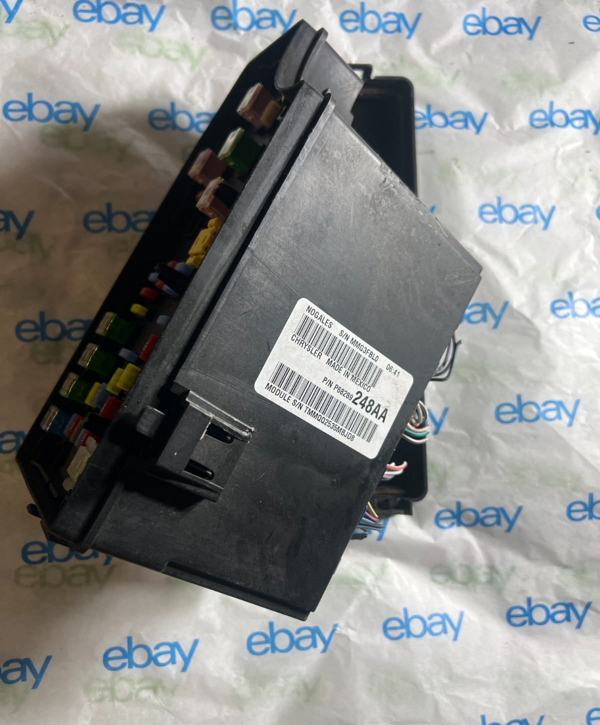 2016-2017 Jeep Patriot Compass Fuse Box TIPM P68289248AA