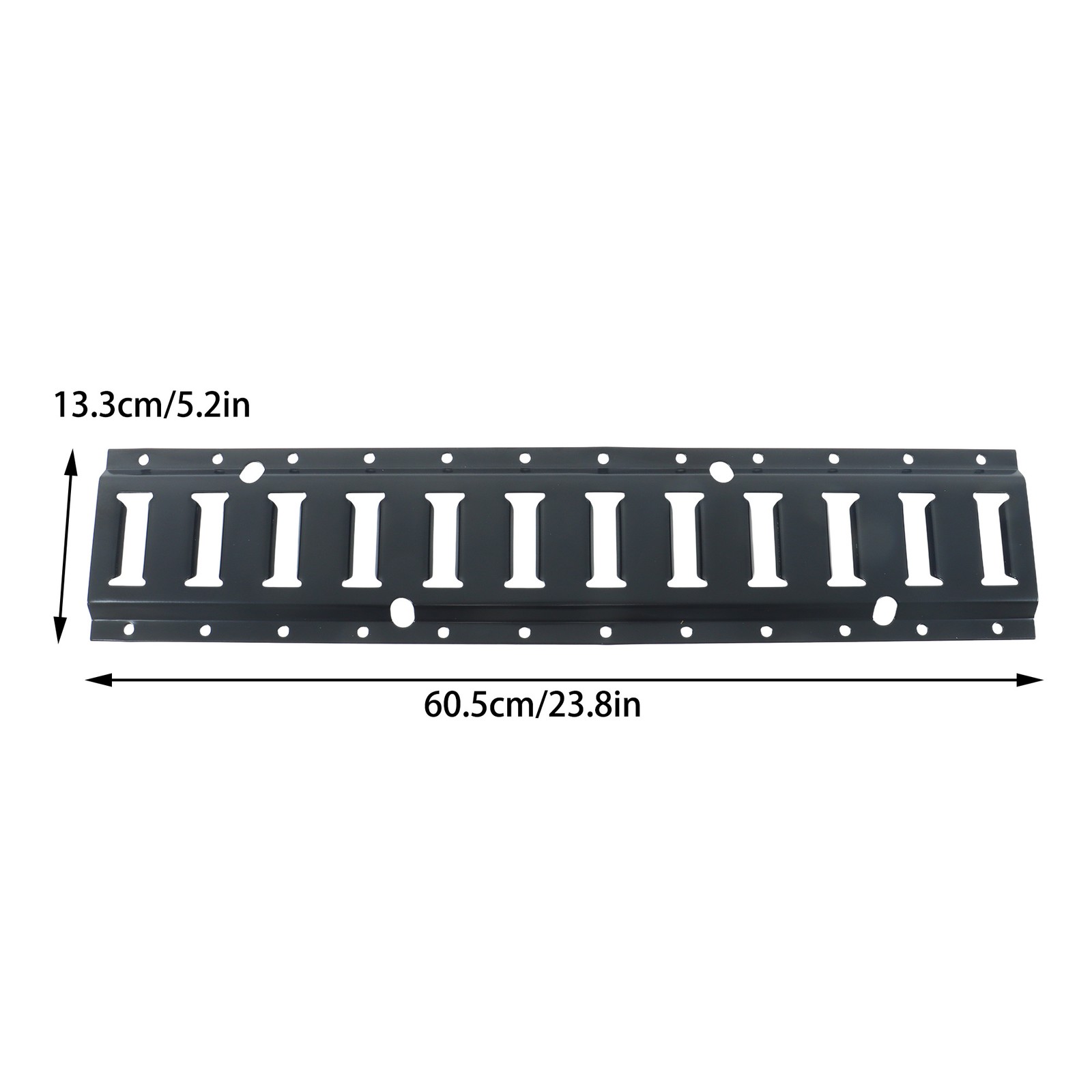 Labwork 4 Pack 2' Horizontal E Track Tie-down Rail Kit For Van Truck Trailer