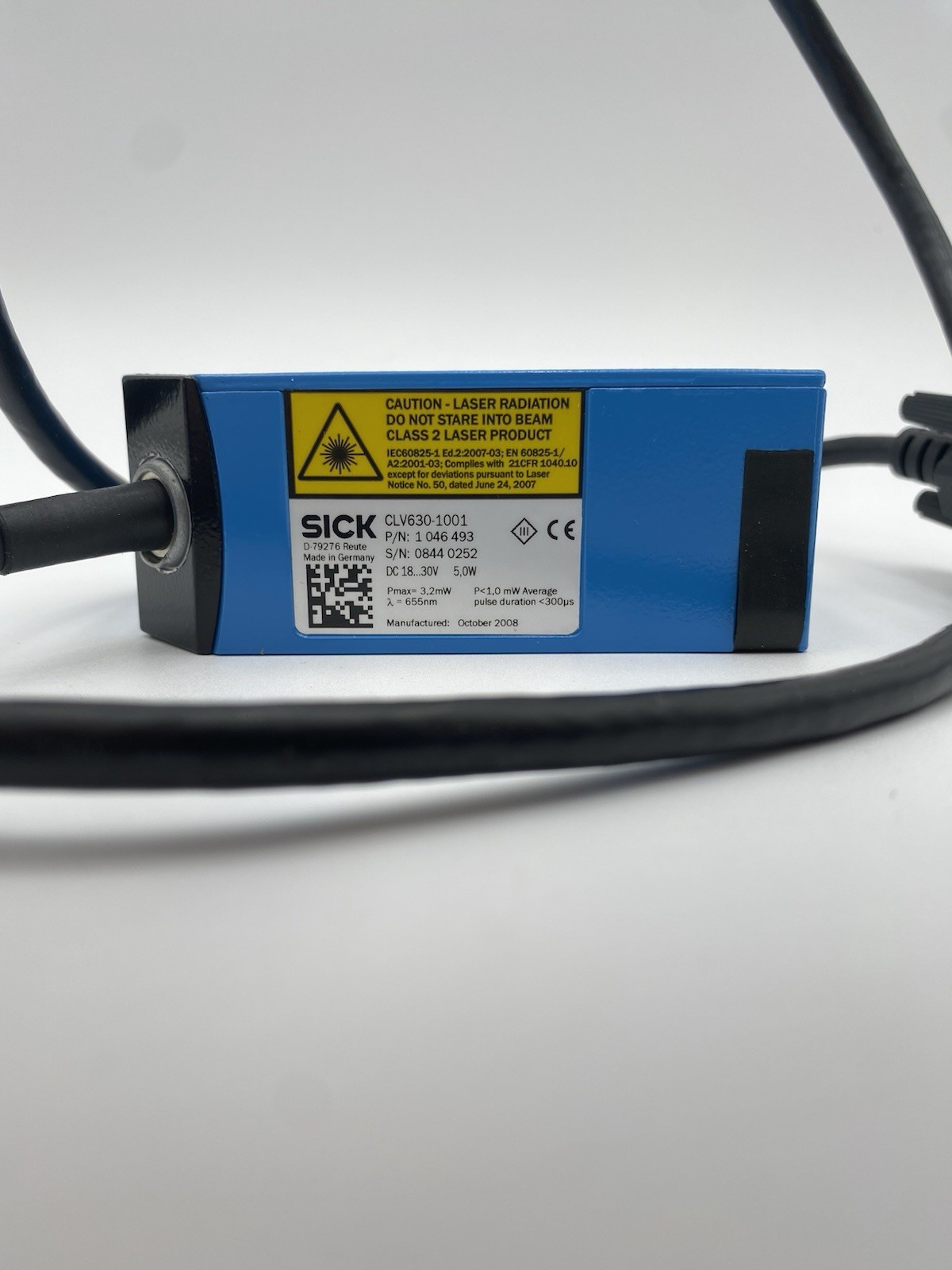 SICK CLV630-1001 Laser Bar Code Scanner Module