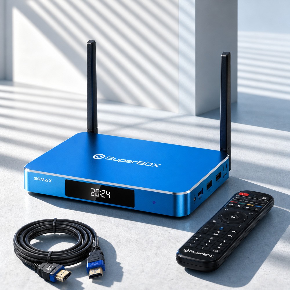 🔥 NEW RELEASE SUPERBOX S6 Max - Better Than S6 Pro, Fast Free Shipping 🔥