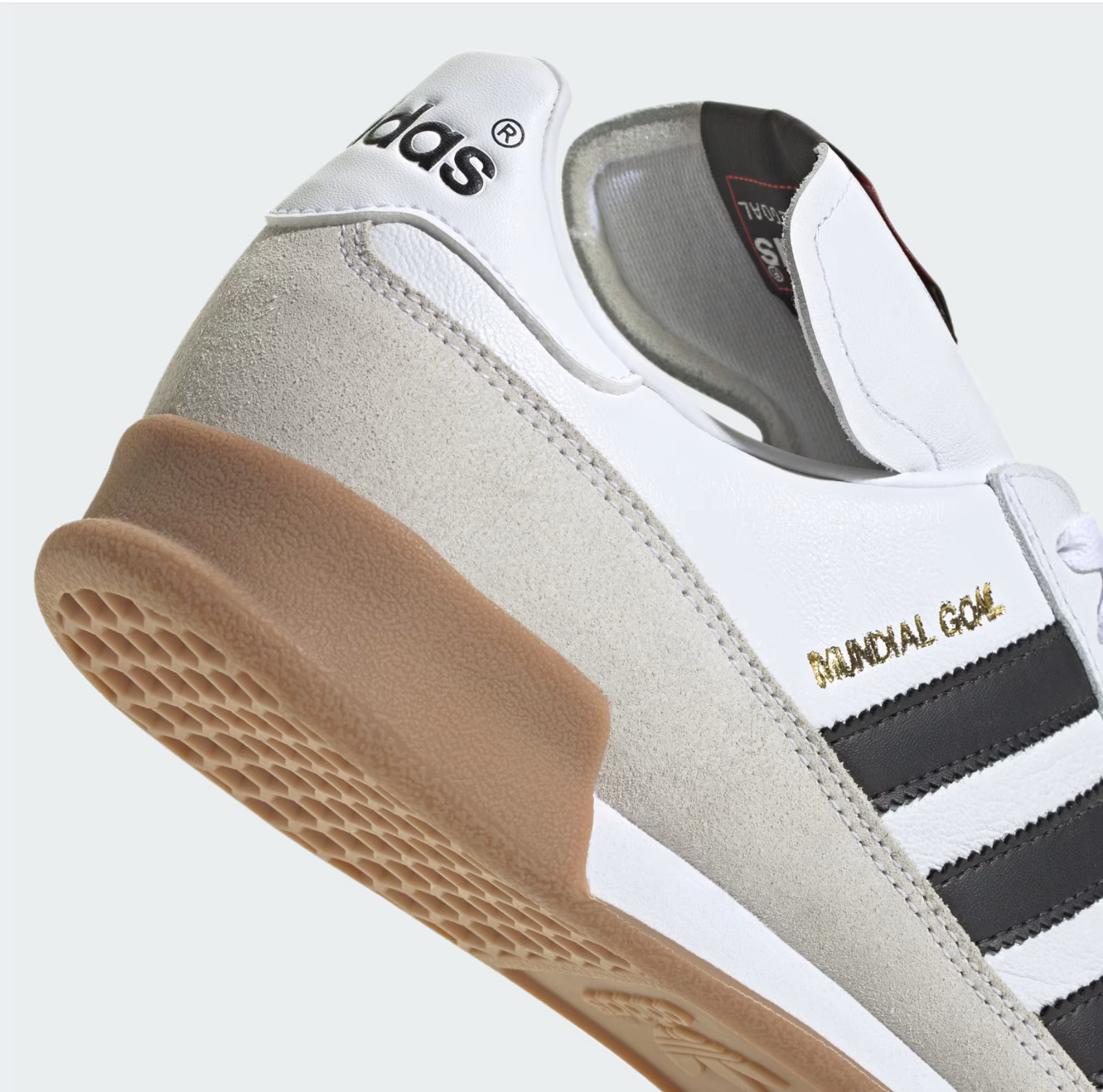 Adidas Mundial Goal Mens White Sneakers Athletic Soccer Shoes ID4047