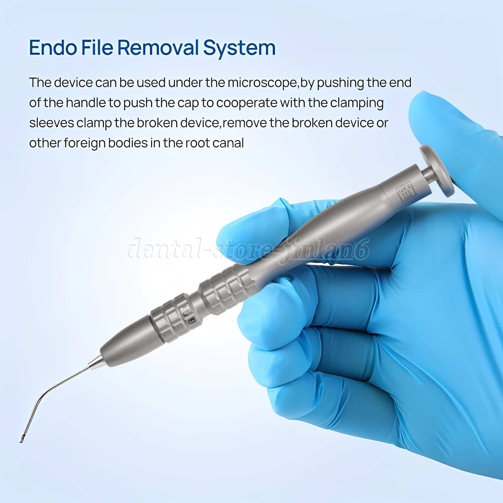 Dental Broken File Extractor Endodontic Removal System Kit Endo Root Canal Tools