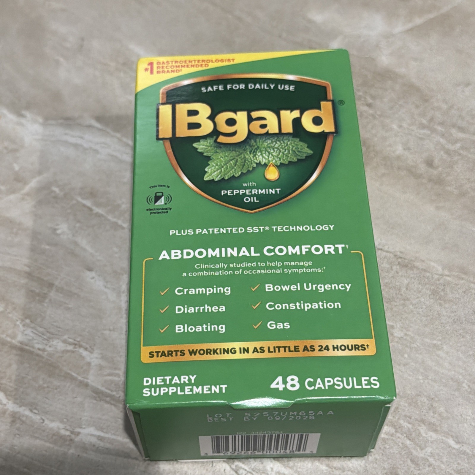 IBgard Dietary Management of Irritable Bowel Syndrome 48ct Exp 11/27+