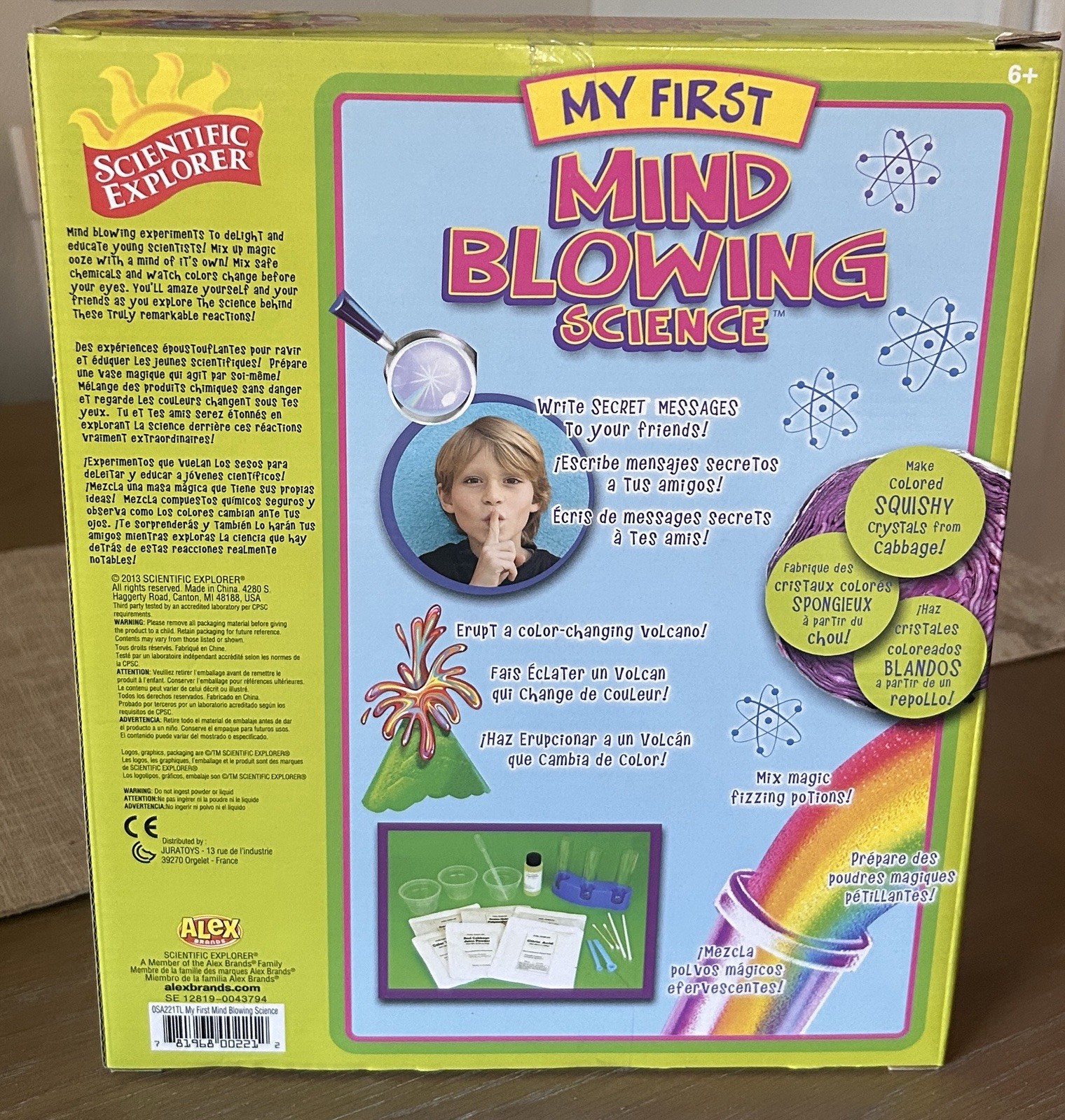 Scientific Explorer My First Mind Blowing Science STEM Kit Sealed Age 6+