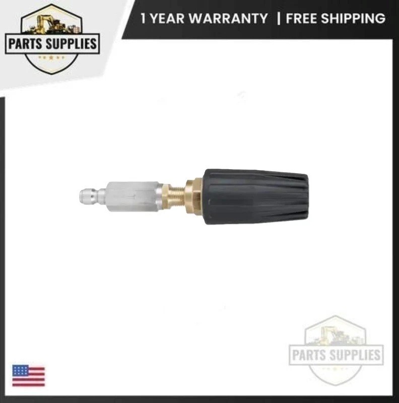 85.210.150 BE Rotary Turbo Nozzle #5.0 5000 PSI 1/4" Quick Connect Ceramic Tip