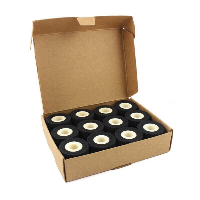 Black Hot Stamp Coder Ink Roll for 380 Coding Sealing Machine 36x32mm 36x36mm