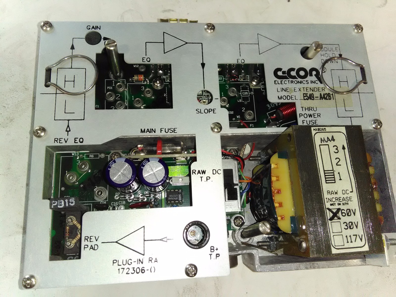C-COR Line extender E549-A42B1