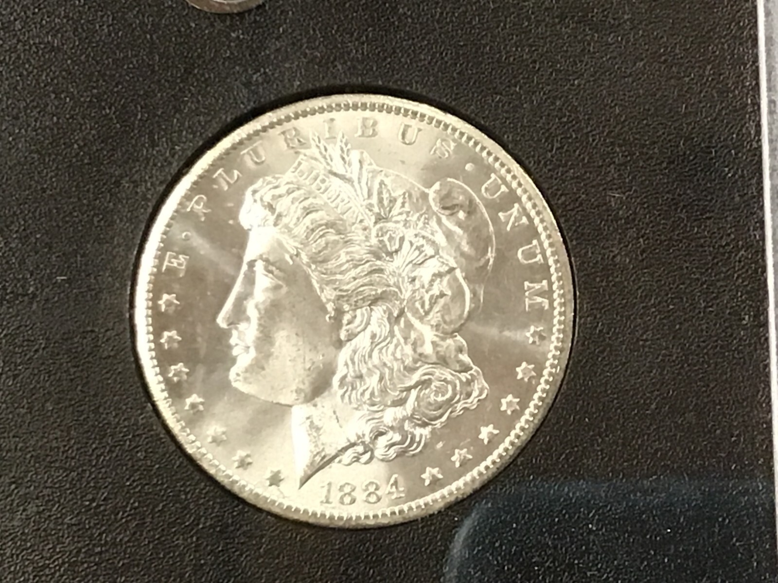 1884-CC Morgan Carson City Silver Dollar BU in GSA Holder with COA E1222