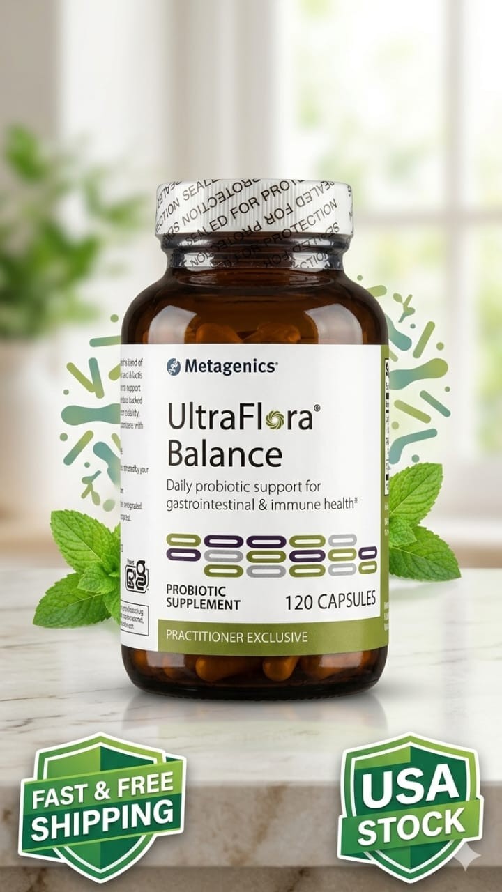 Metagenics UltraFlora Balance Probiotic Supplement (120 Capsules)