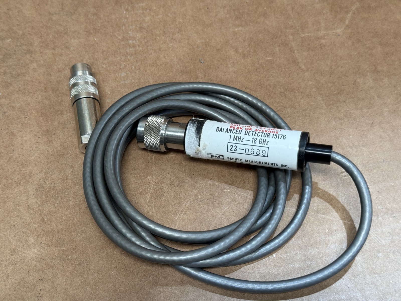 Pacific Measurements 1MHz-18GHz 23-0689 Balanced Detector