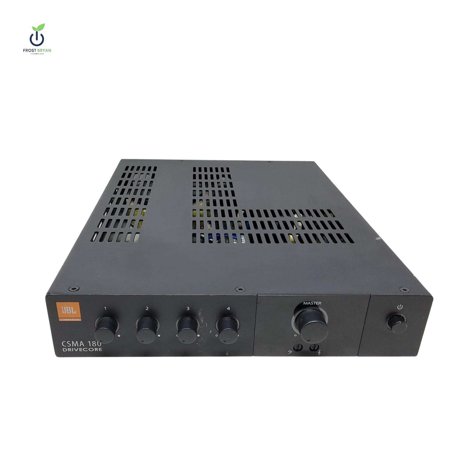JBL CSMA 180 Commercial DriveCore Mixer Amplifier 80W Pro Audio Grade C [READ]
