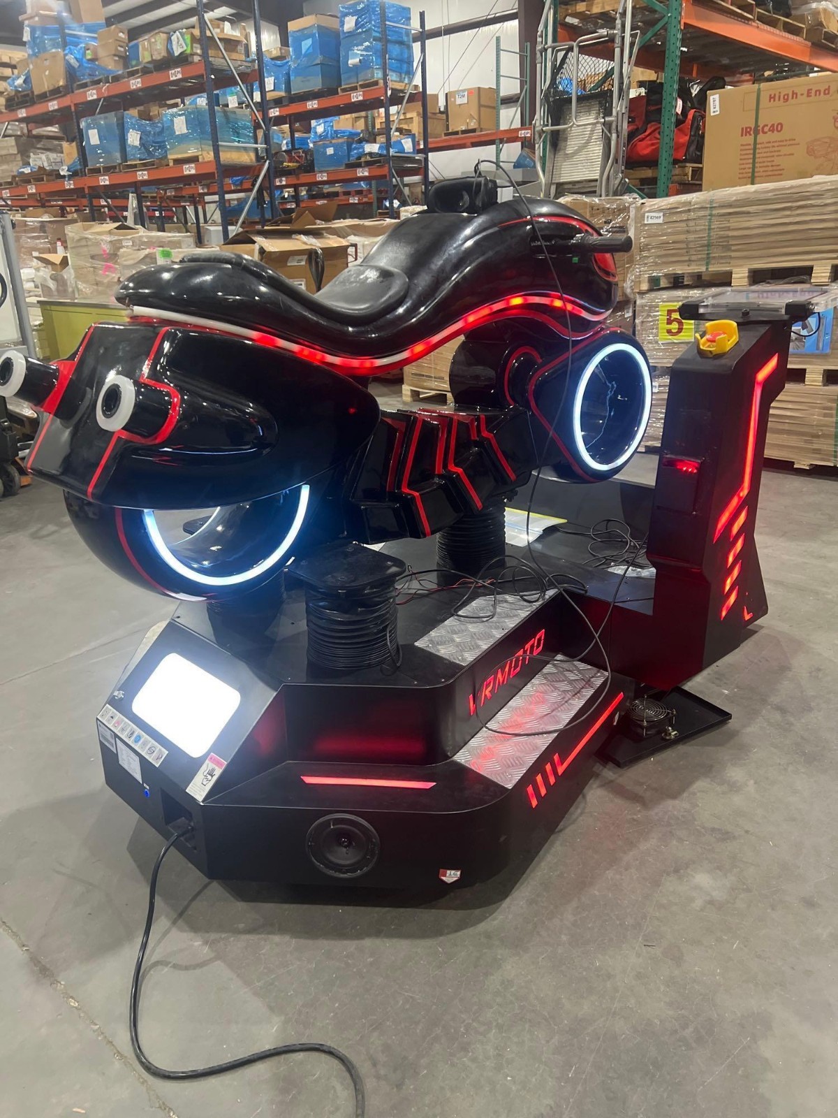 VIRTUAL REALITY VRMOTO MOTORCYCLE SIMULATOR WITH BILL ACCEPTOR