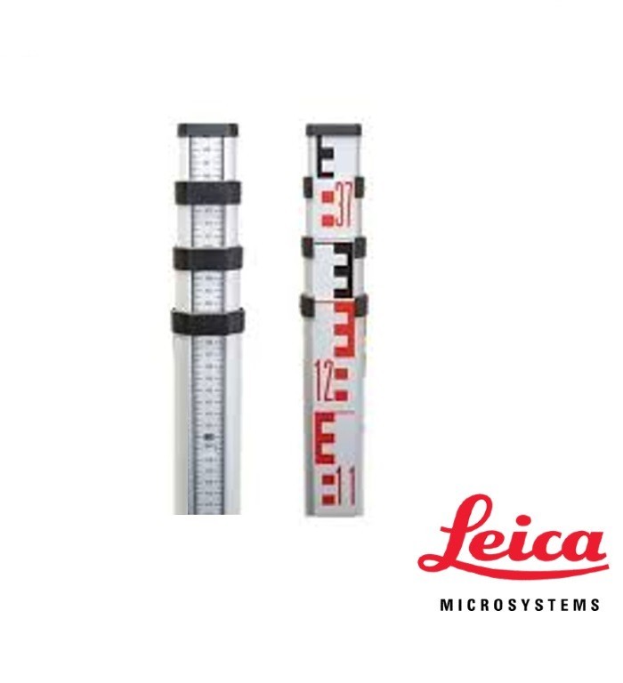 Leica CRL102 5-meter leveling Rod Metric Scale