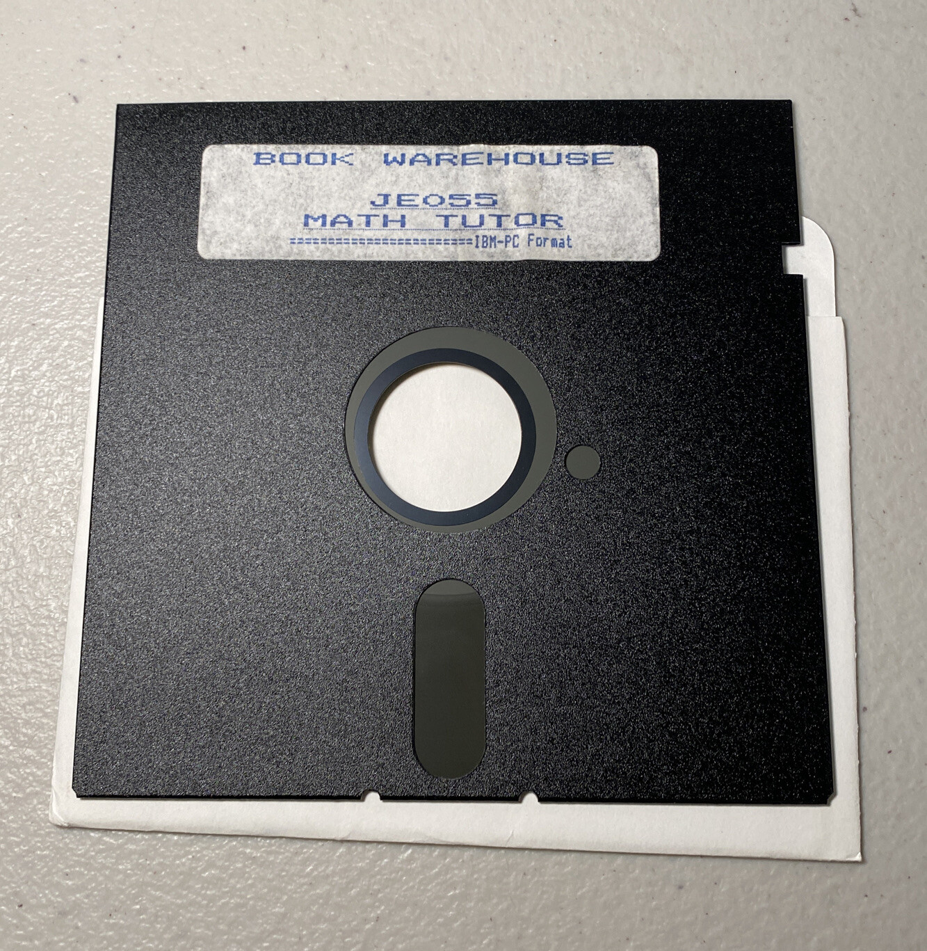 IBM Tandy Software Book Warehouse JE055 MATH TUTOR 5.25”