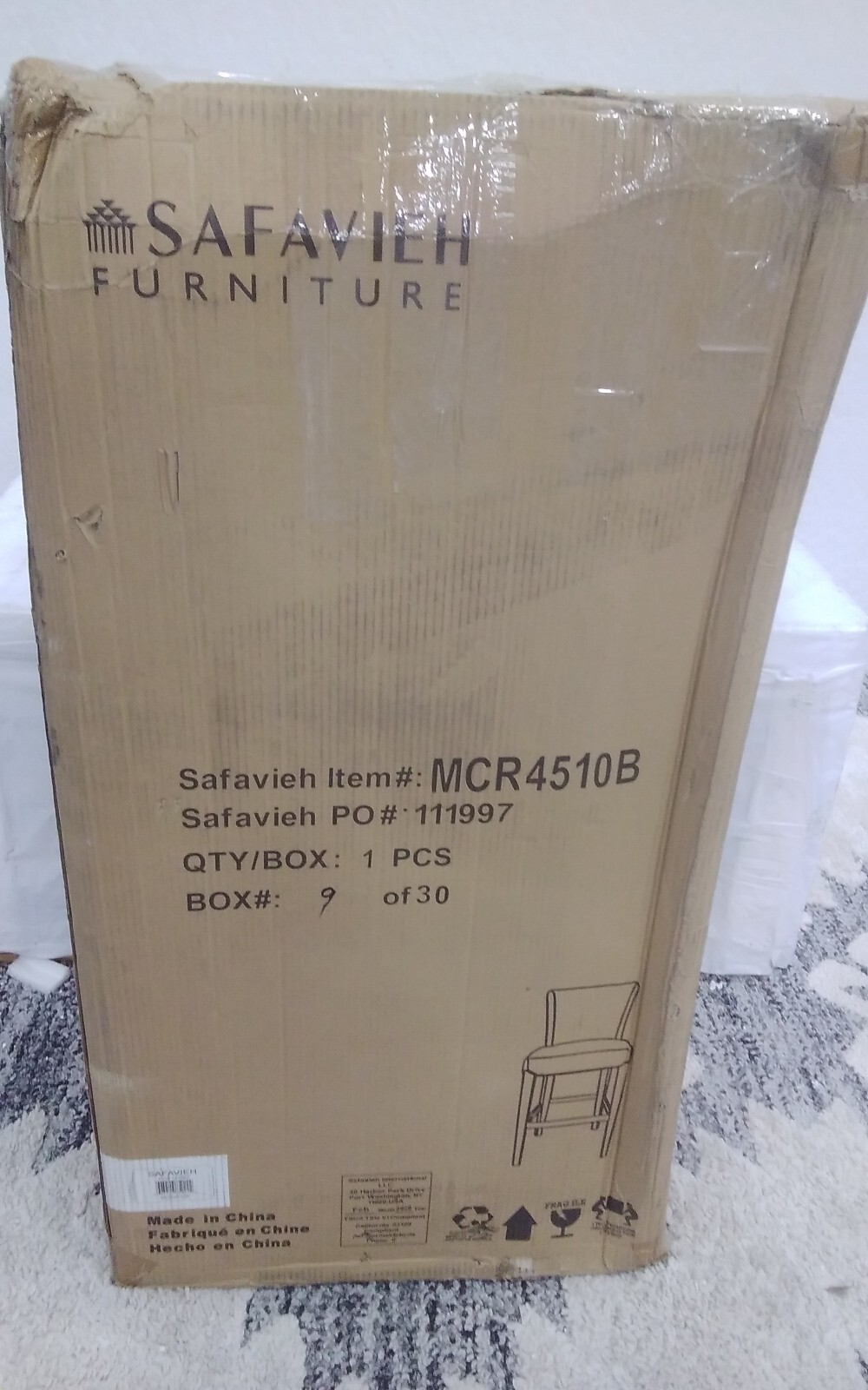 Safavieh SETH BARSTOOL, Reduced Price 2172709491 MCR4510B