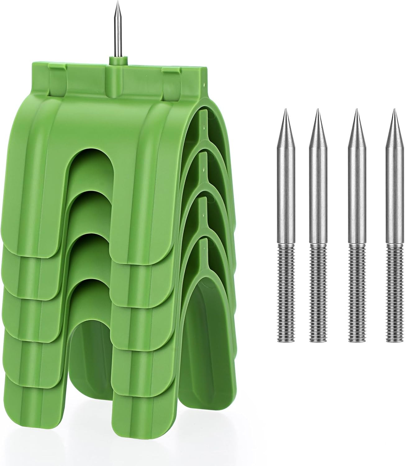 5 Pcs Outlet Marker Drywall Marking Tool for Electrical Outlets, Green
