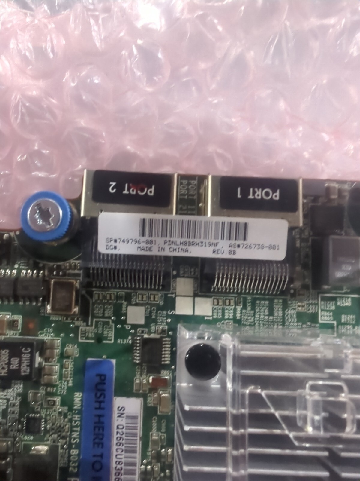 HPE Smart Array P440ar Adaptive RAID On Chip (AROC) Daughterboard Controller...