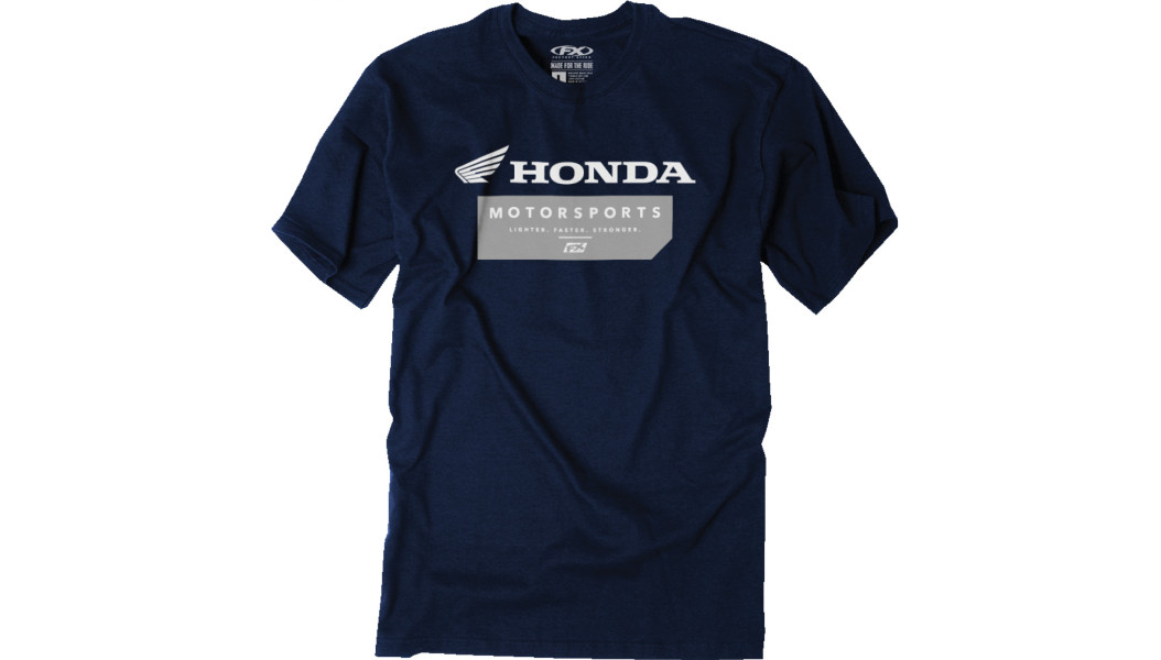NEW FACTORY EFFEX Honda Mission T-Shirt - Navy - M/L/XL/XXL - MOTORCYCLE
