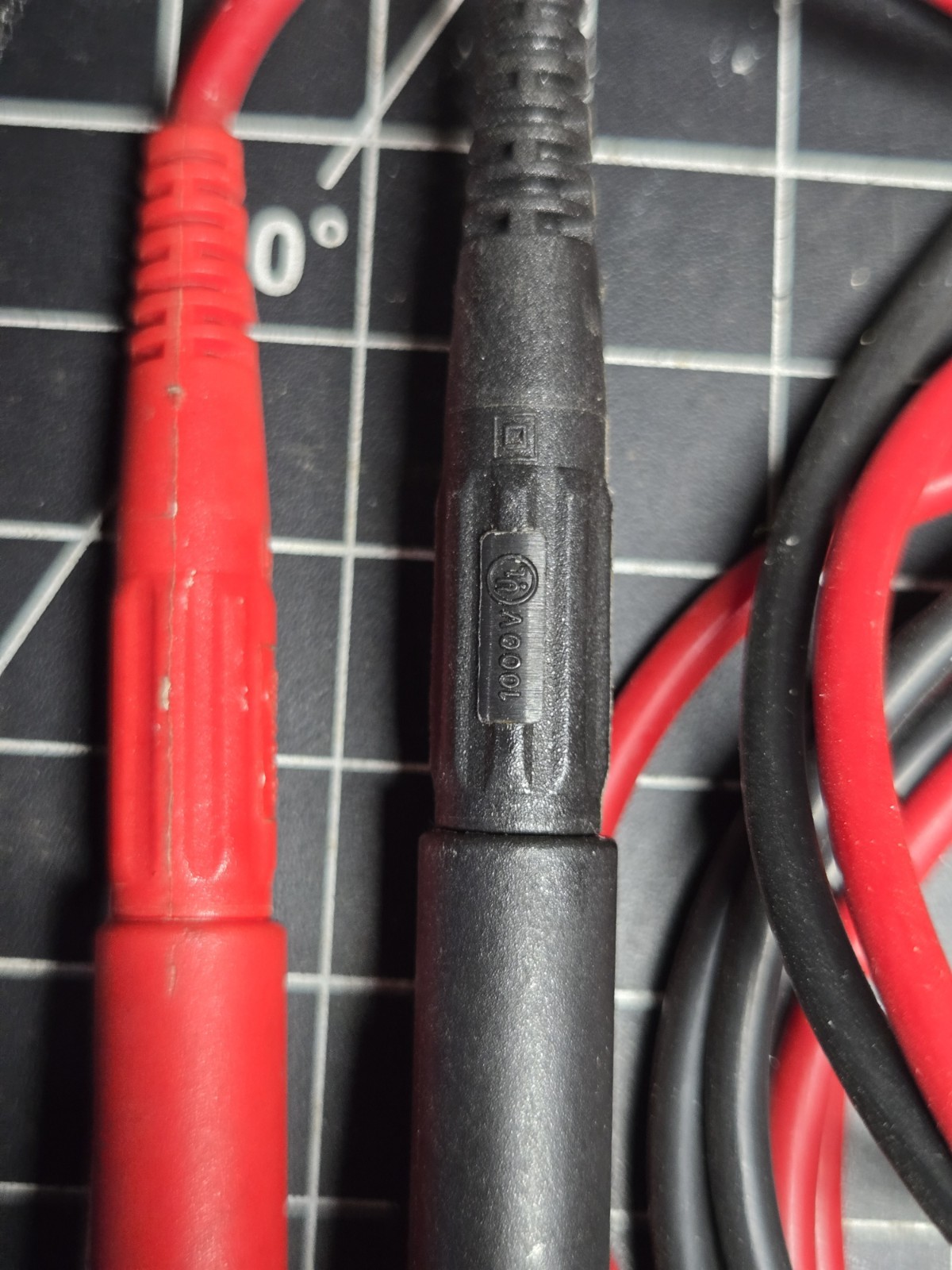 Fluke Piece Test Probe Set Tip 1000v replacement pouch volt meter electrical