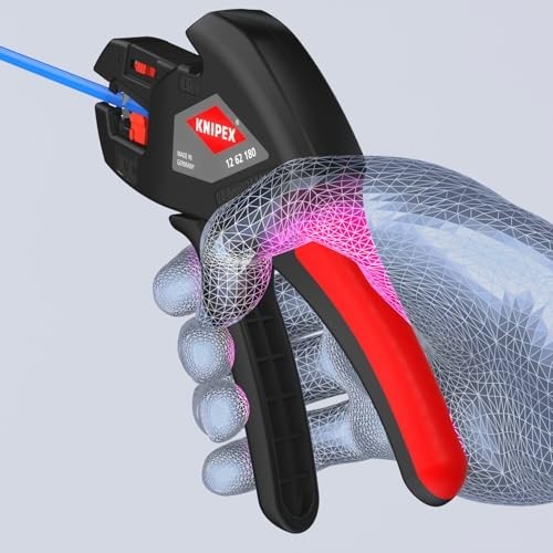 Automatic Wire Stripper 10-24 AWG, Precision Tool for Electrical Wiring, 7.25