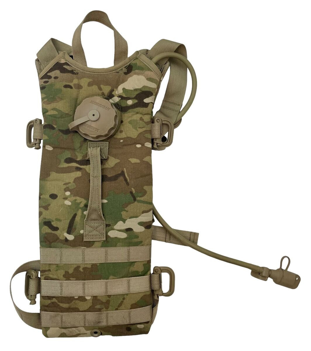 USGI OCP Multicam Molle II 3L/100oz Hydration System Carrier Pack w/ Bladder