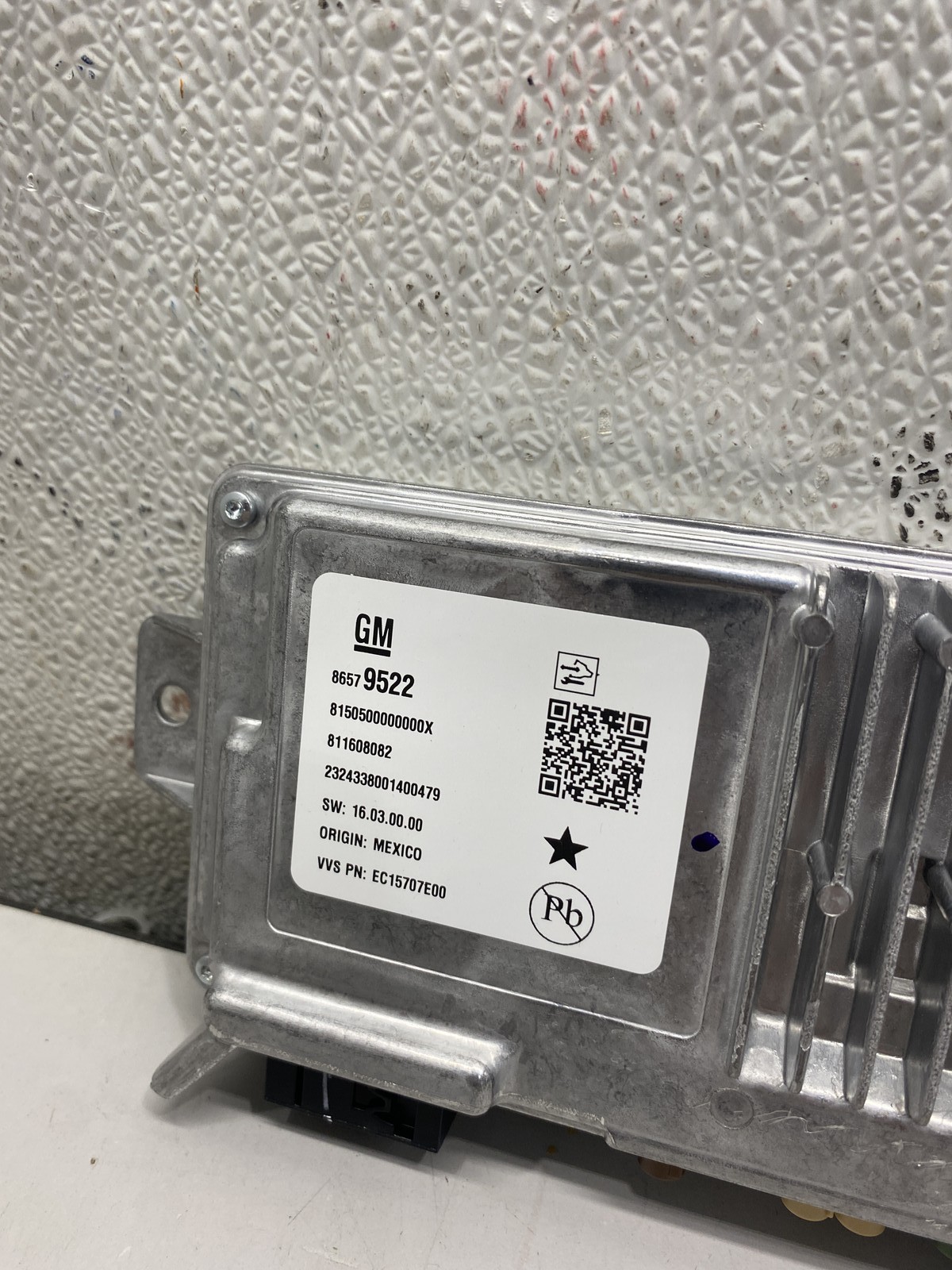 GM Parts Vehicle Accessory Control Module 86579522