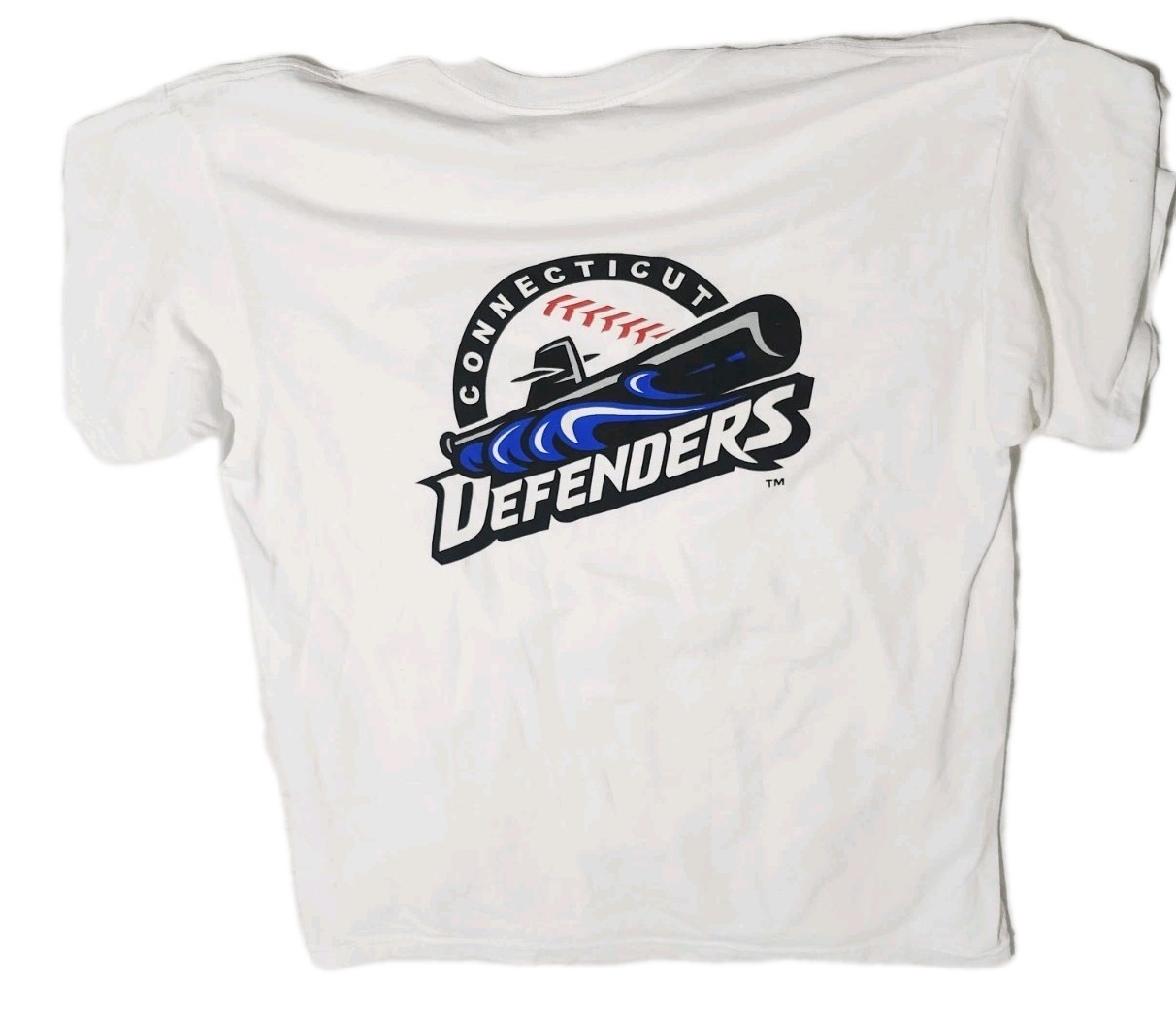 Vintage MiLB MINOR LEAGUE BASEBALL T-Shirt XL Connecticut Defenders Land Rover