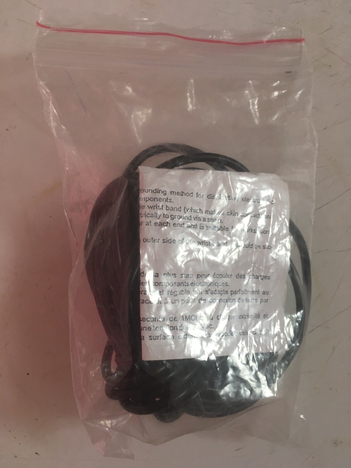 Static Grounding Cord For Wrist Strap