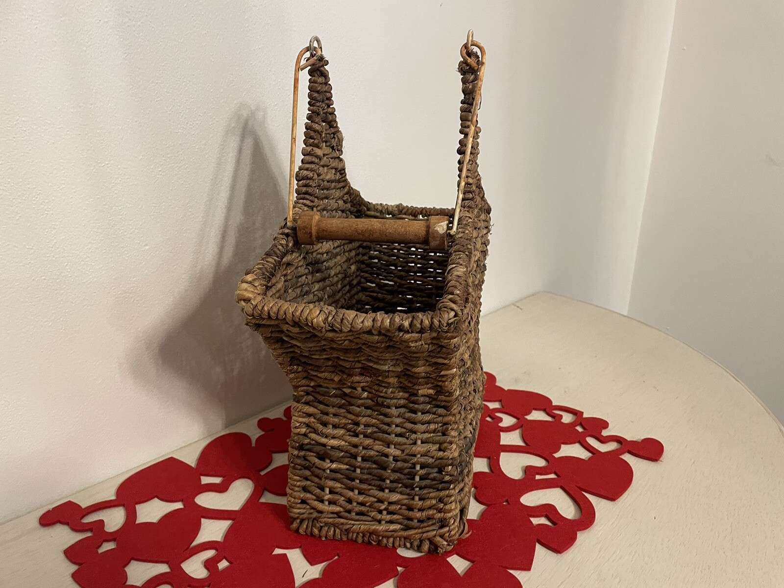 Vintage 14” Star Basket