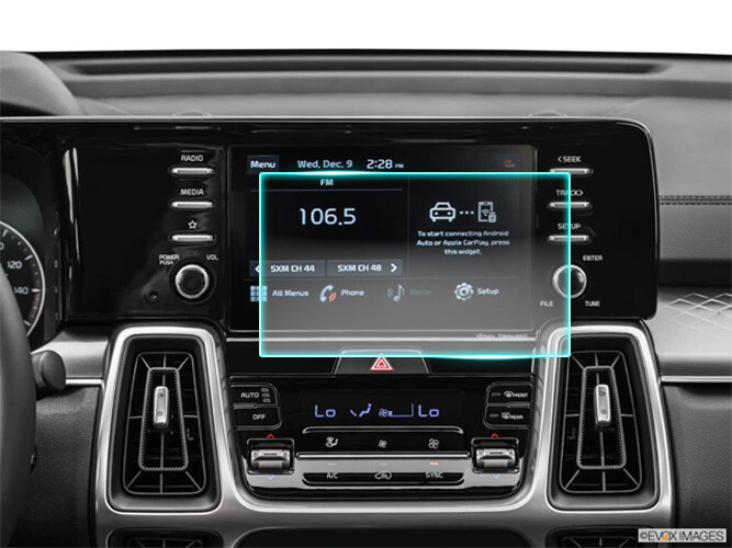 Crystal Clear Screen Protector for 2022 Kia Sorento 10.25in Vehicle Navigation