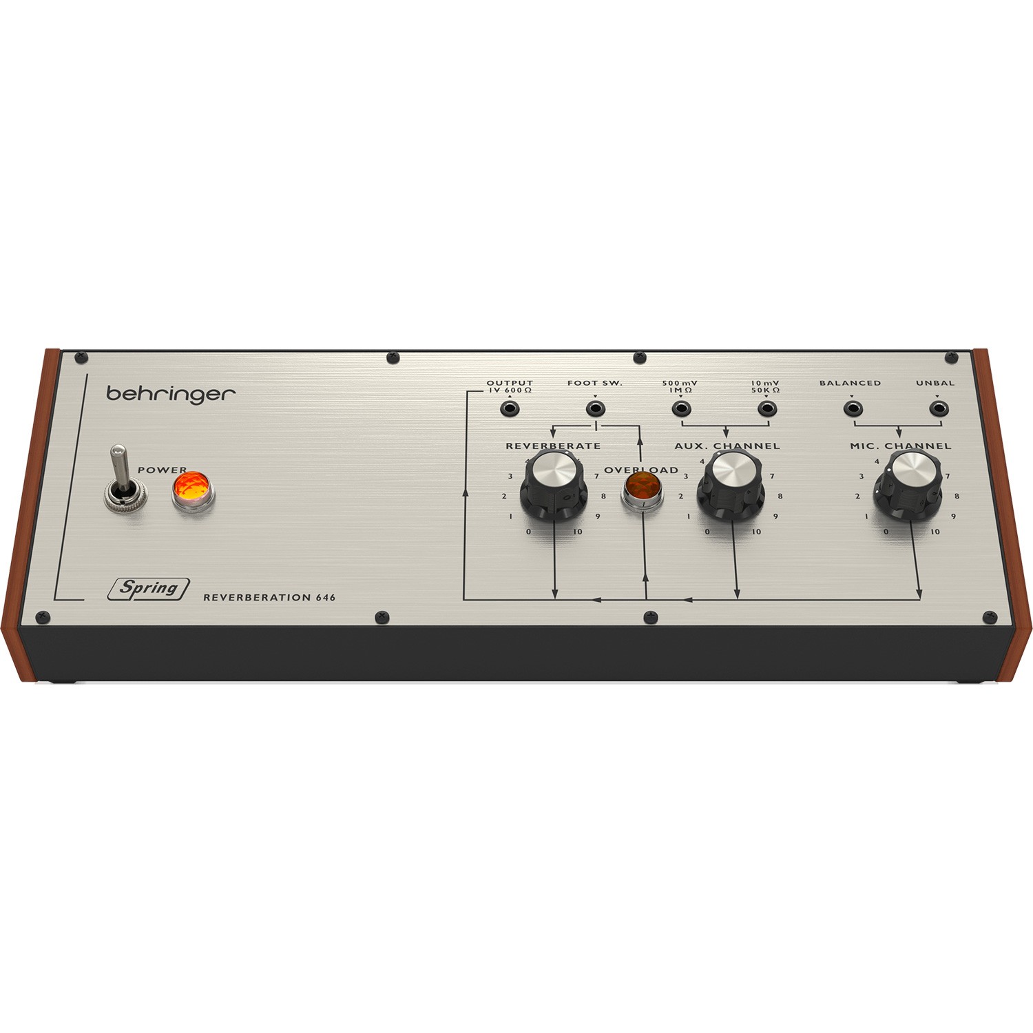 Behringer SPRING REVERBERATION 646 Spring Reverb Module