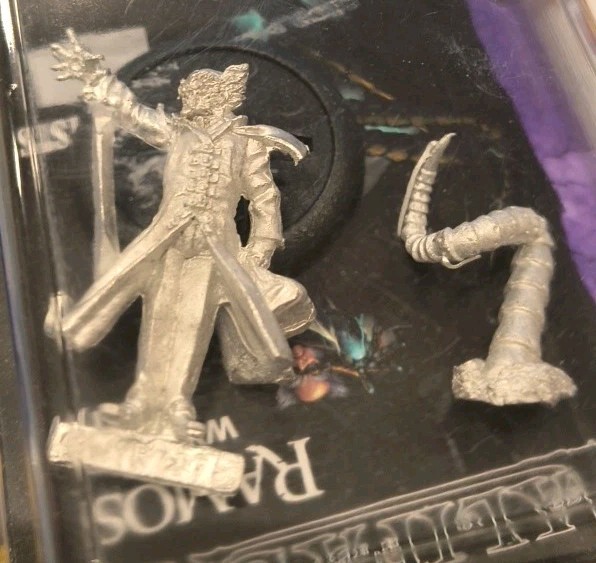 Malifaux Blister Arcanists Ramos NIB Metal Alt