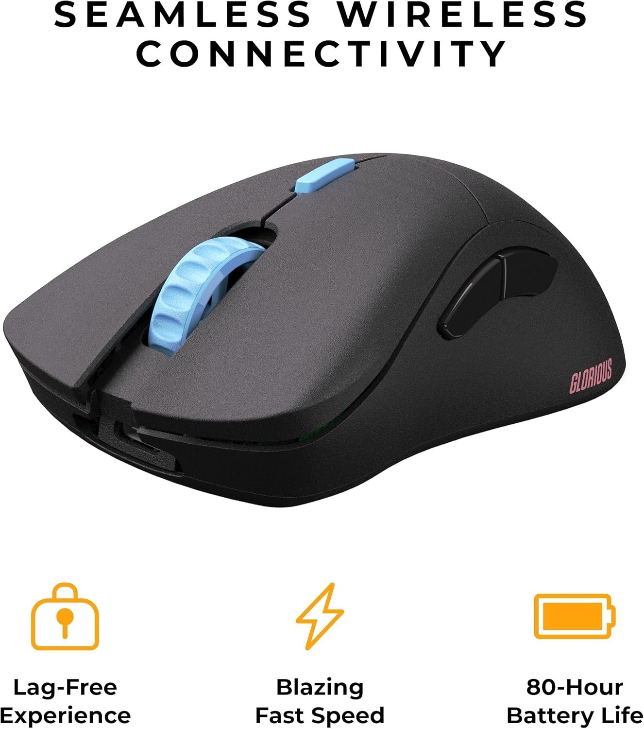 Glorious Forge Model D Pro Wireless Vice Brand New Sealed Black and Blue