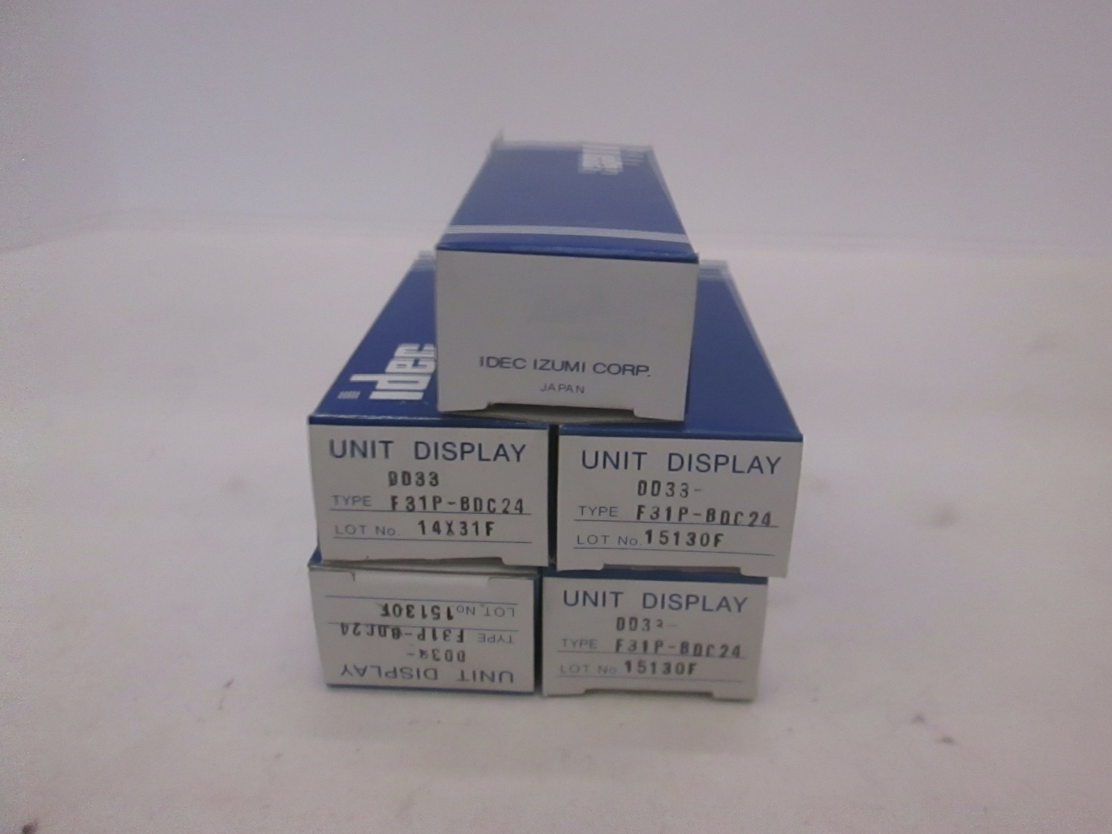 Idec, Display Module, DD33-F31P-BDC24, New, Lot of 5