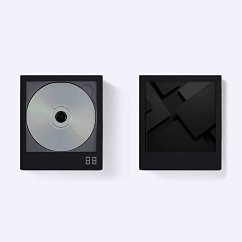 KM5 CP1 Bluetooth Wall-Mounted CD Player Slim Portable Design Black