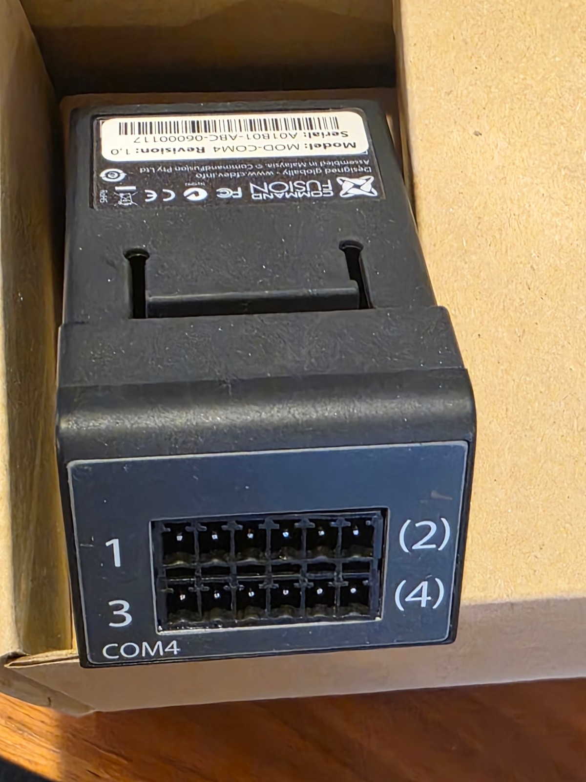 Command Fusion MOD-COM4, 2x Serial Module CF, Bass 425-1000-455 (NOS)
