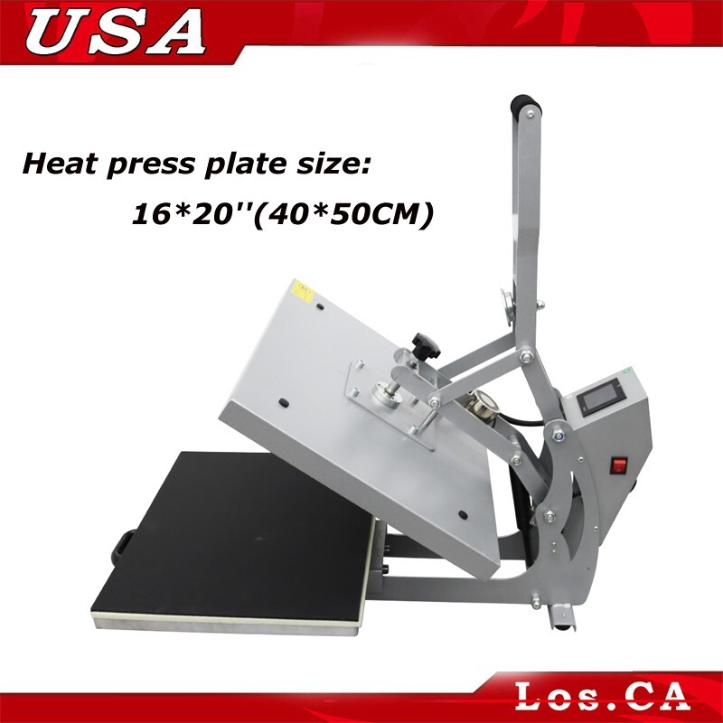 Slide Out Drawer 16*20 in Magnetic Semi-automatic Heat Transfer Machine
