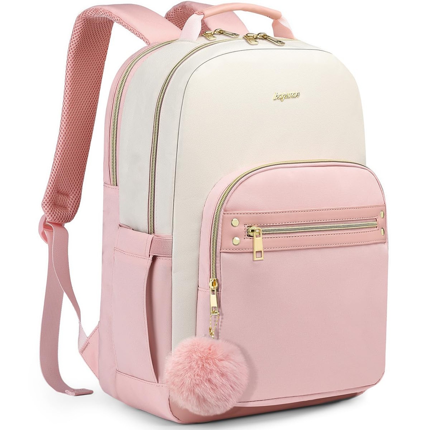 bagswan Laptop Backpack for Women Travel: Cute 15.6 inch College Bookbag Casu...