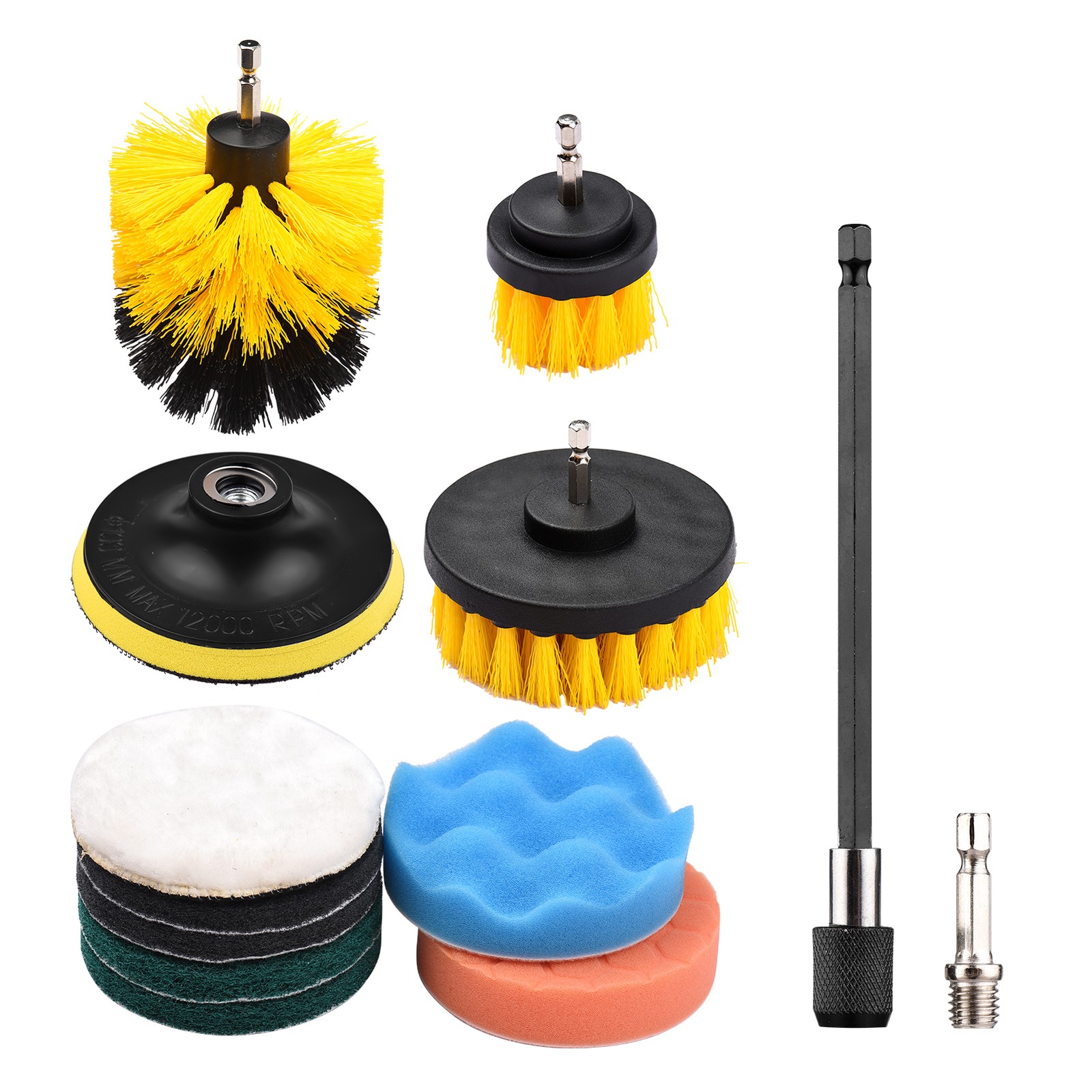 12V Mini 6-Speed Multi-Function Polisher Grinder Tool US Plug