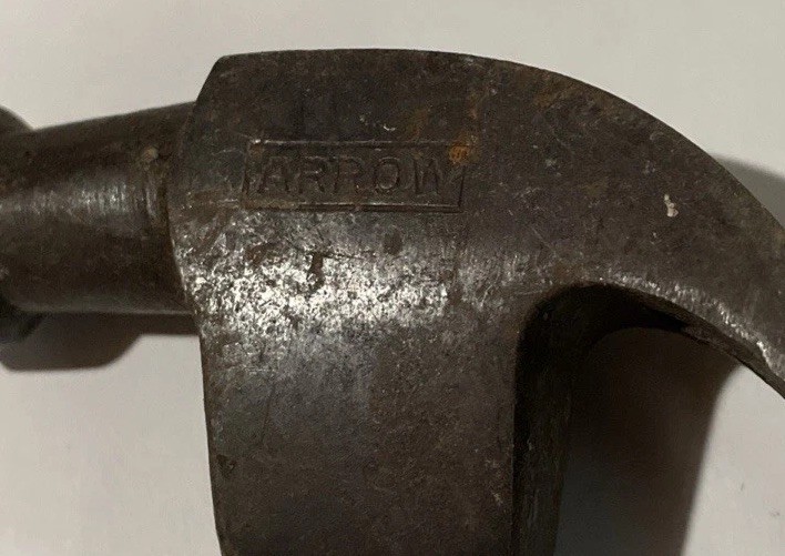 Vintage Arrow Wooden Handle claw hammer