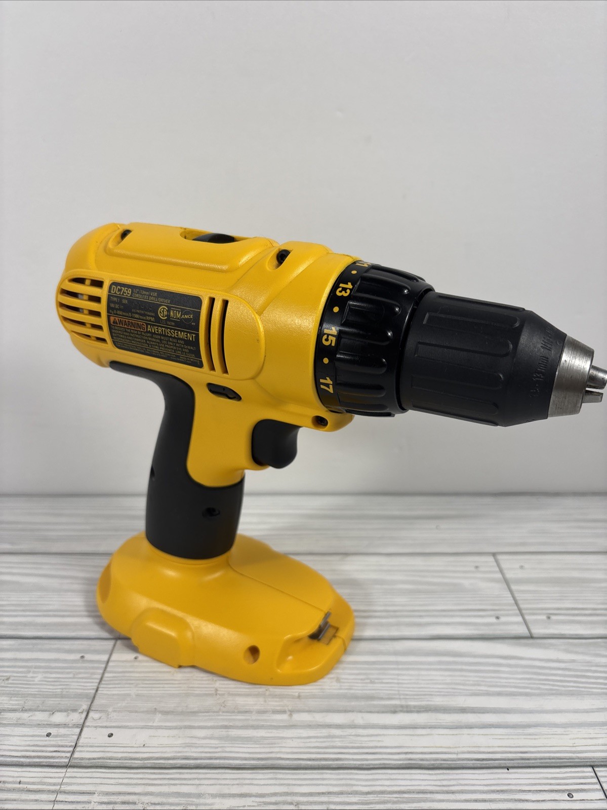 DEWALT DC759 1/2" 18V Cordless Drill Driver TOOL ONLY!