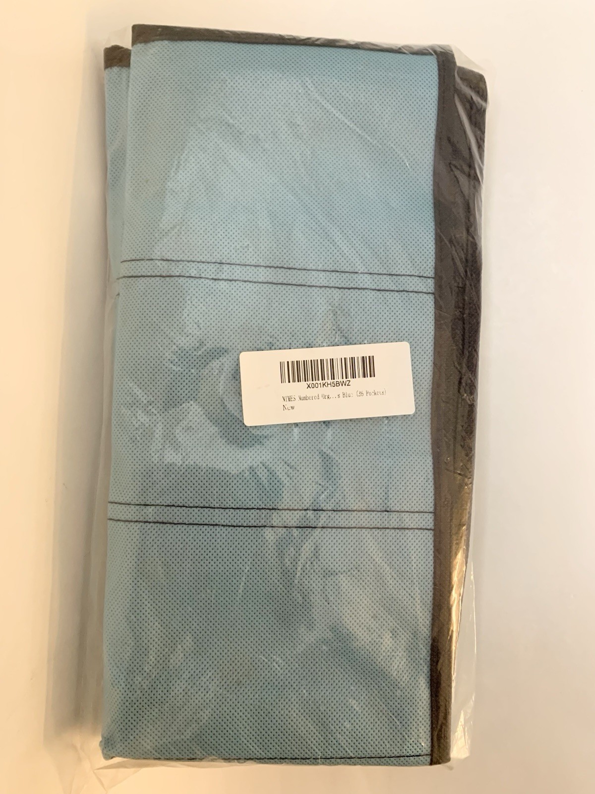 Numbered Pocket Chart Over Door Hanging Classroom Organizer Blue 36 Pockets