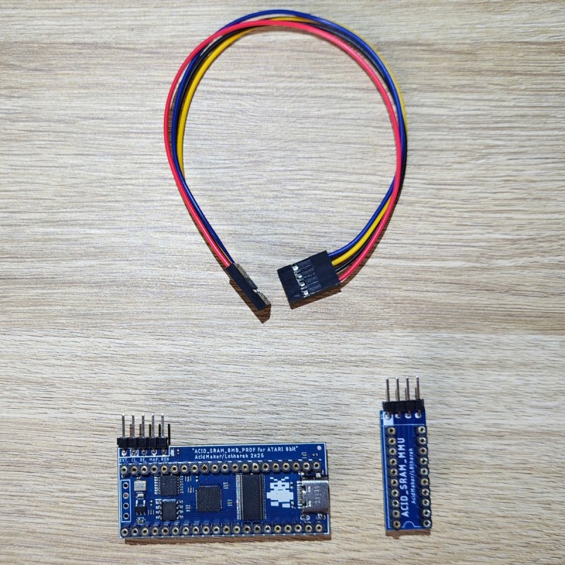 ACID SRAM Prof for Atari XL/XE (memory replacement and 8MB RAM expansion)