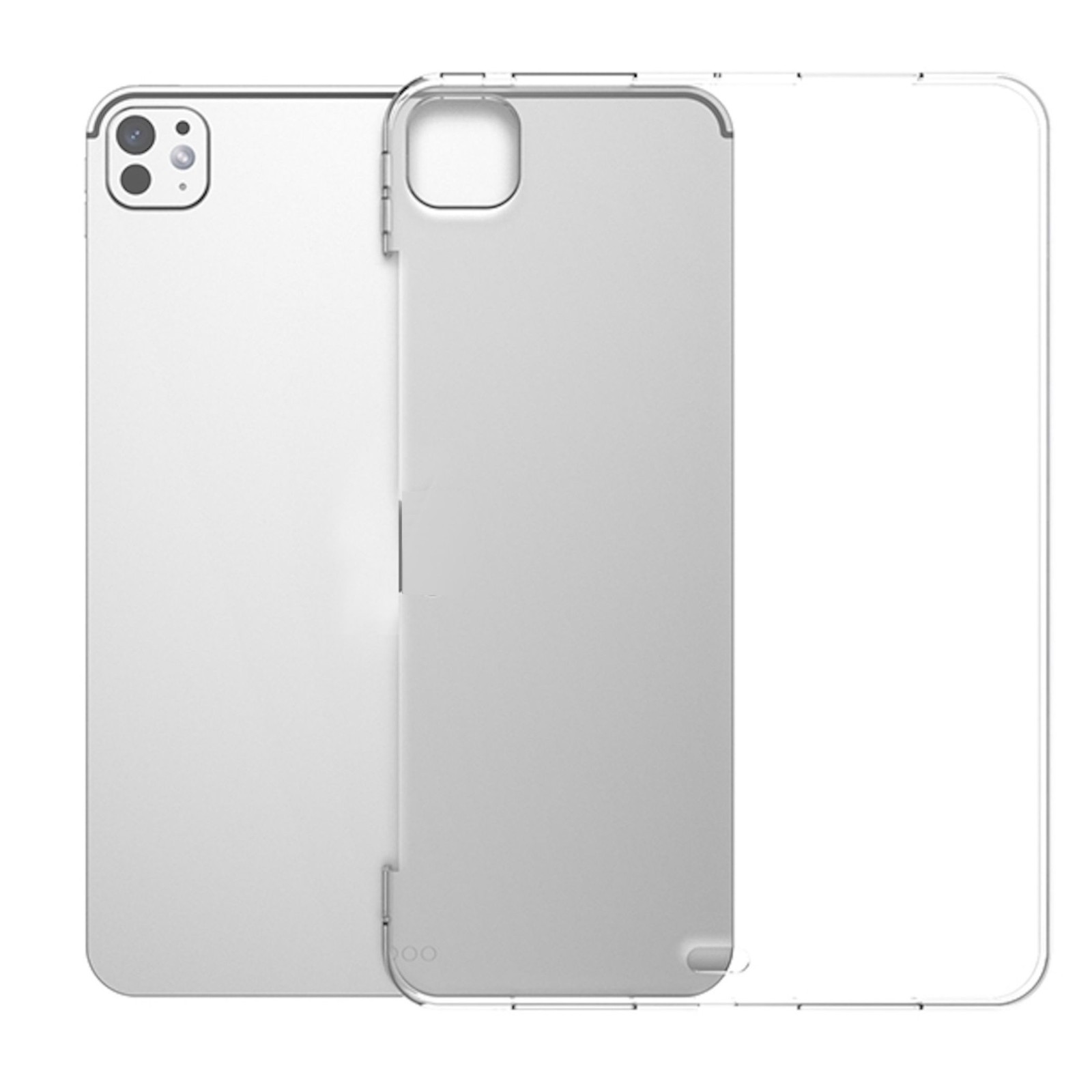 Tablet Case Clear Silicone TPU For Apple iPad Air 11 2026 2025 2024 Thin Shockproof