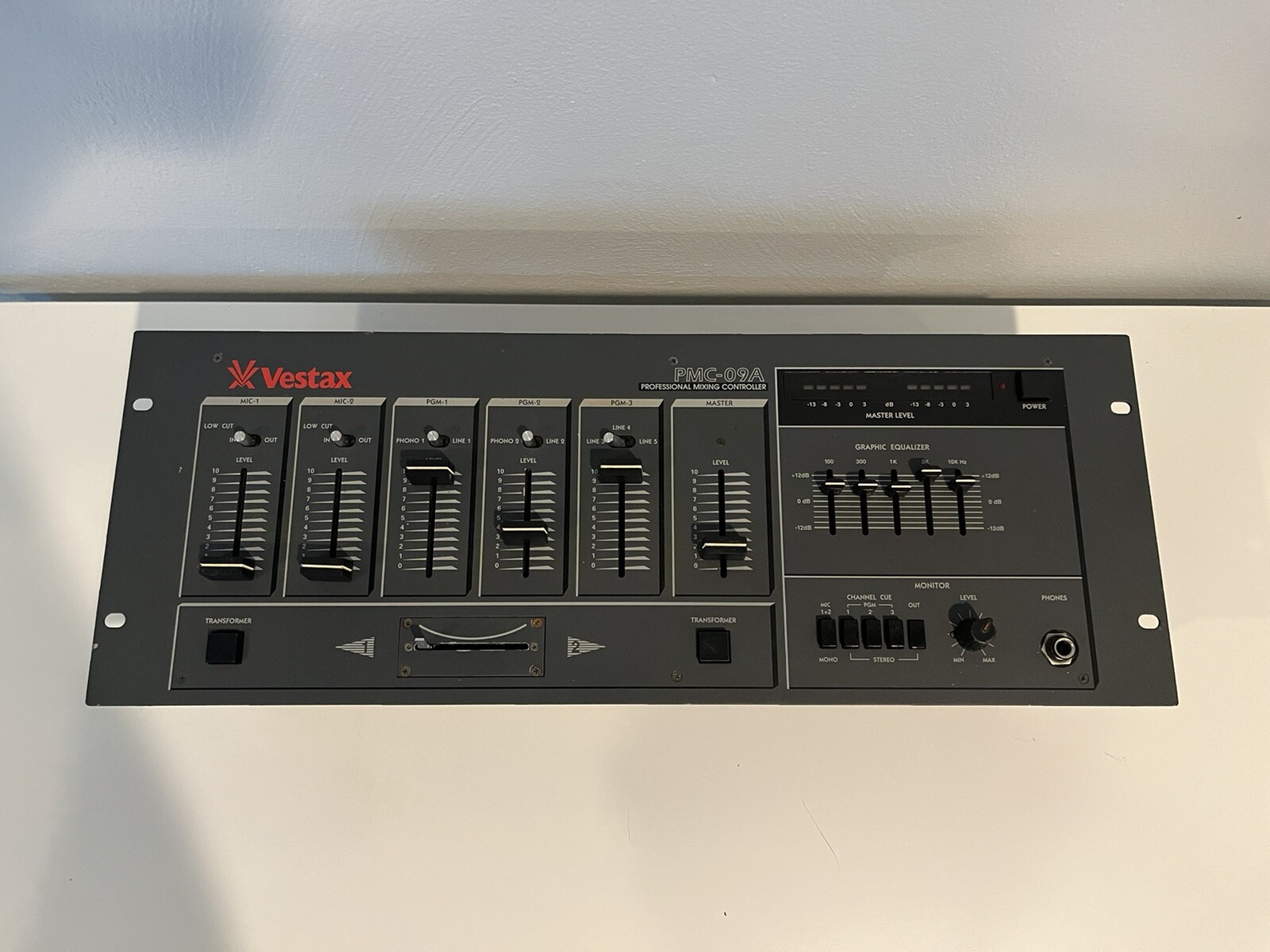 Vestax PMC-09A DJ Mixer (Rare 1998) Used