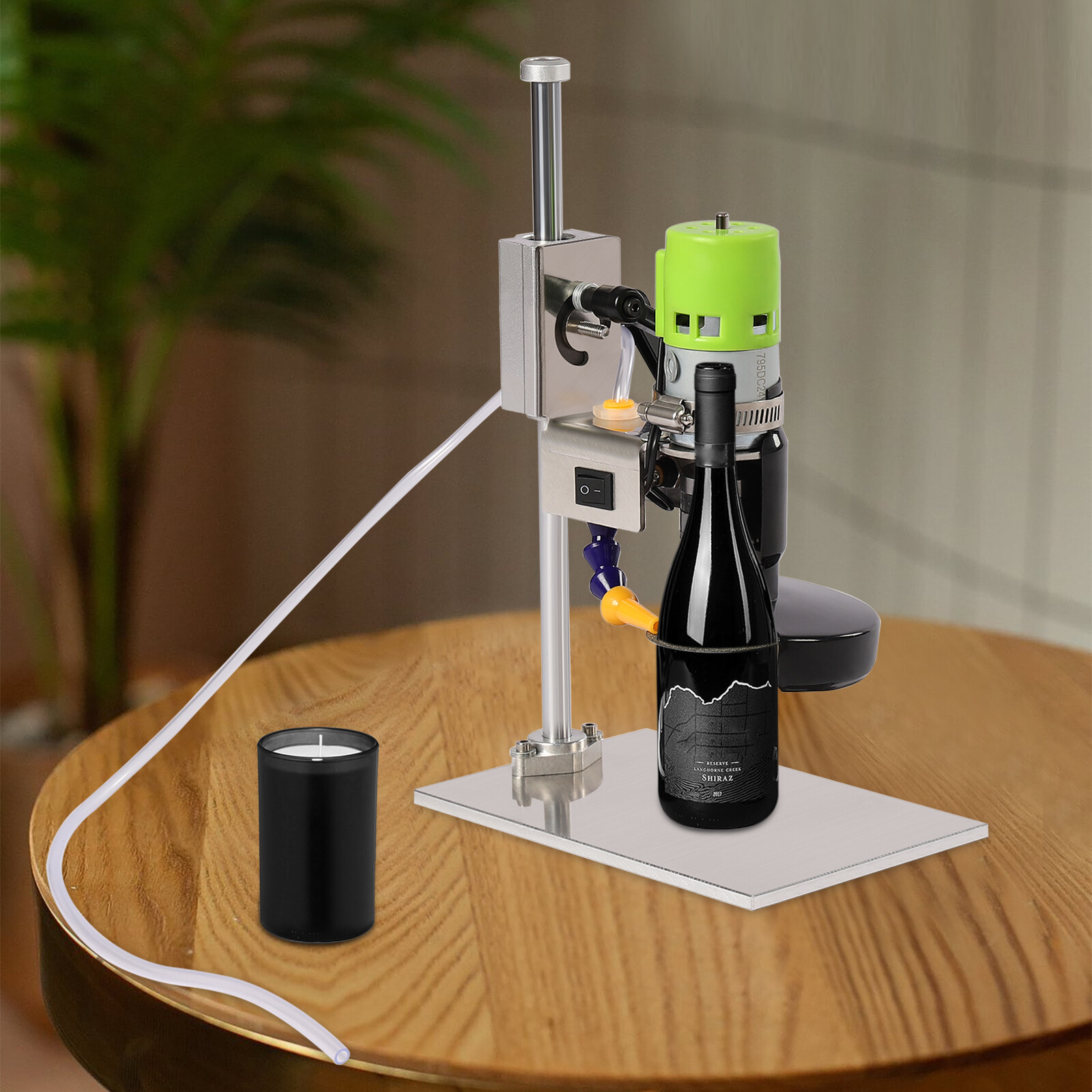 6000R/Min Electric DIY Wine Bottle Cutter Machine Glass Bottle Cutter Tool Kit