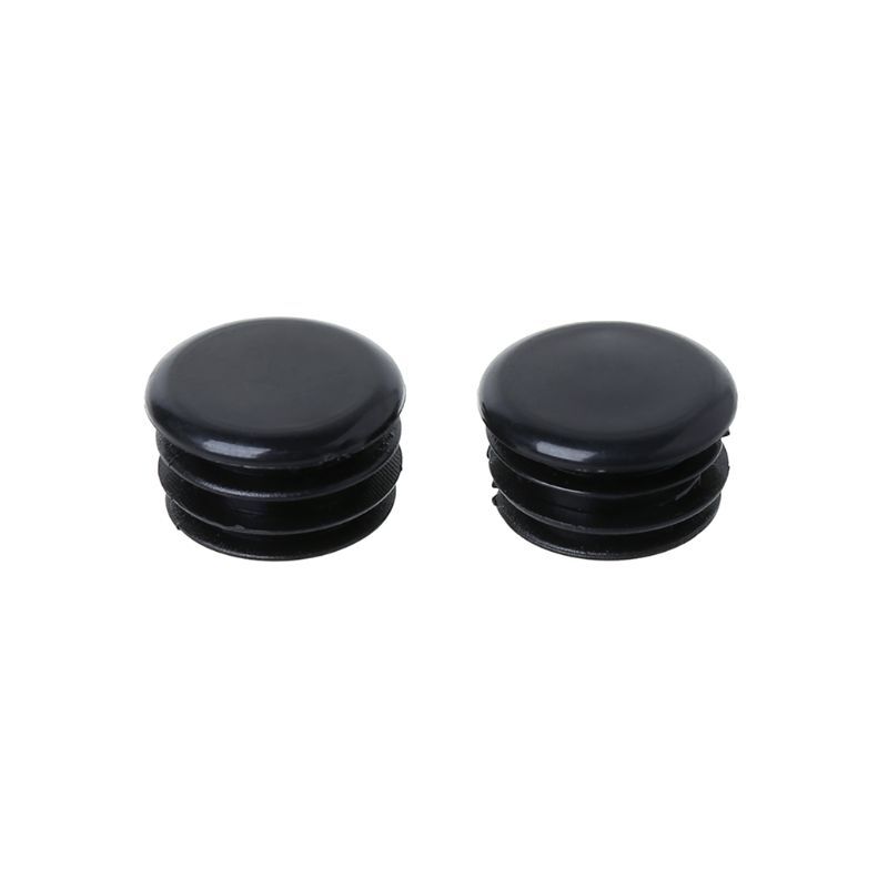 2 Pcs/Set Handlebar Cap Plug Dustproof Grips End Bar Plugs Plastic Stopp