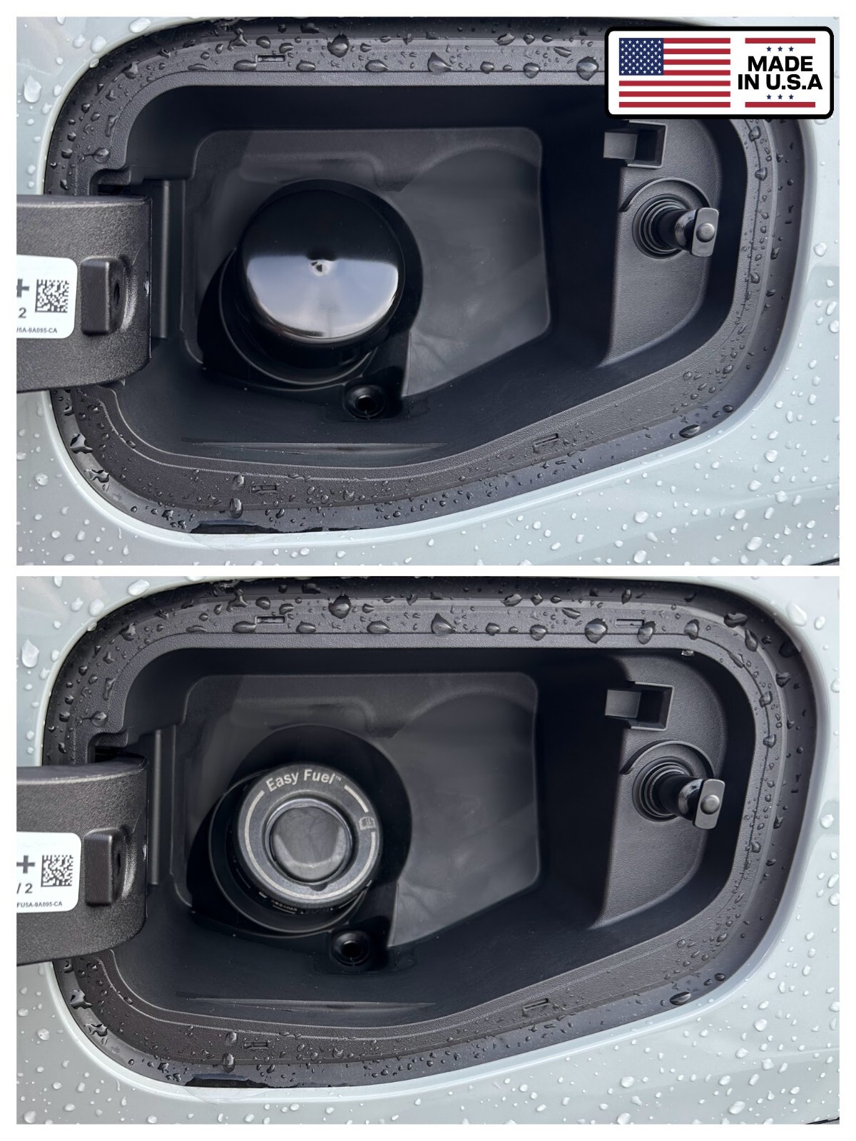 Ford gas cap dust dirt water cover 2022-2025 Ford Maverick EZ fuel filler cover