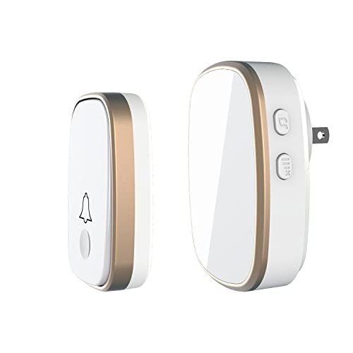 LUAMB Wireless Doorbell, 1,000ft Range Loud Enough with  Assorted Colors